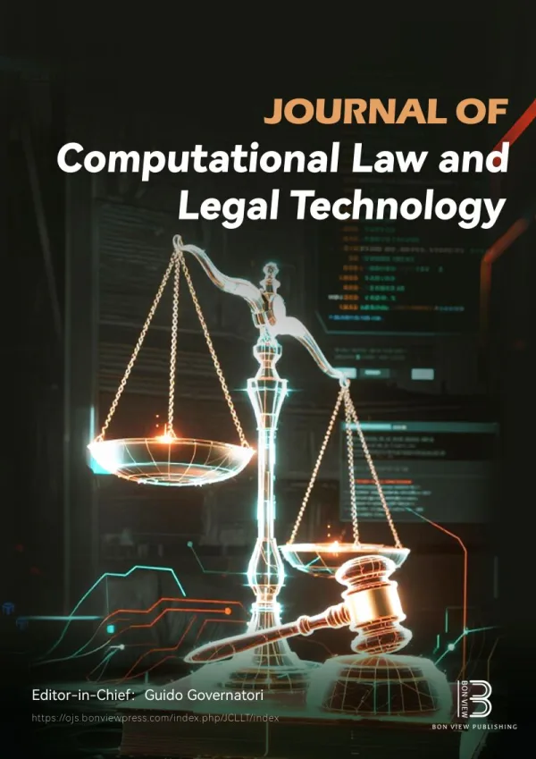 Journal of Computational Law and Legal Technology kapağı